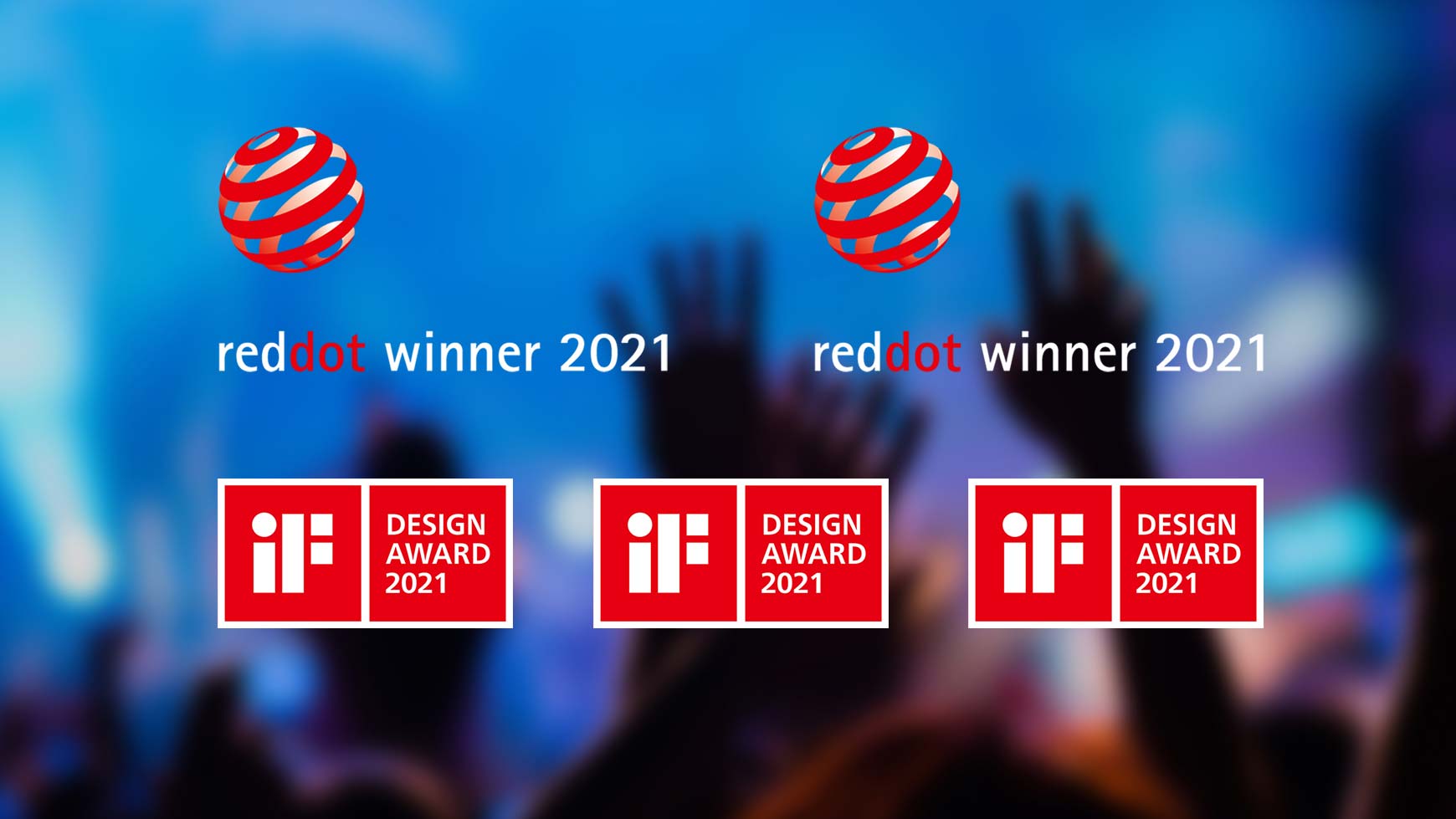 2021喜提德国红点奖两枚、iF设计奖3枚-恭喜三点一思工业设计